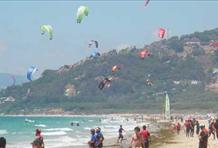 Kite Surfing In Tarifa, Spain